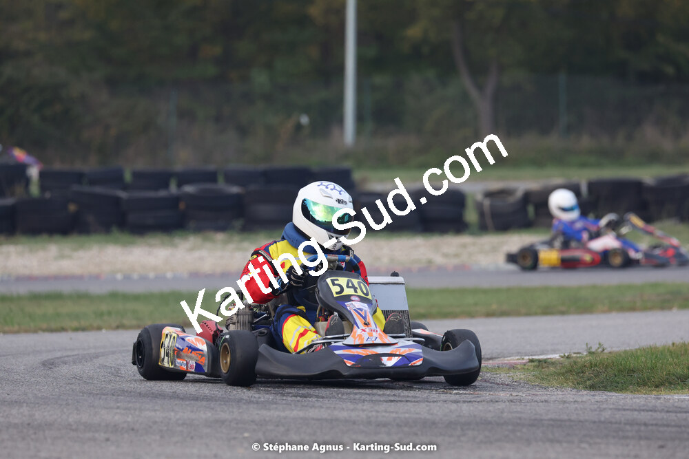 30/10/2022 : 3ème manche du Challenge Jean-Claude Sanchez à Aigues-Vives (photos Stéphane Agnus) 2022 — karting