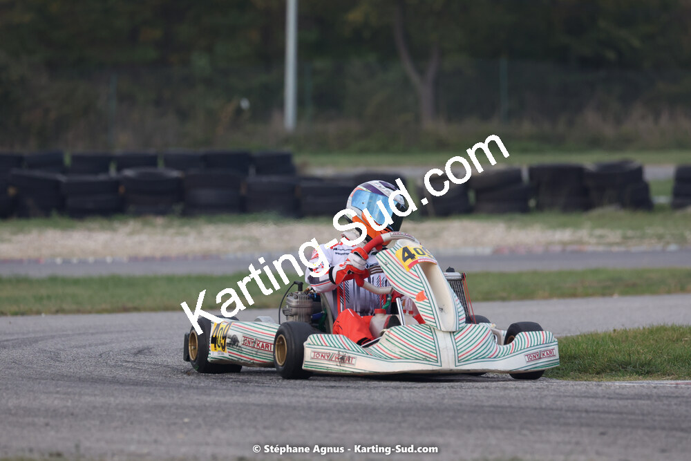 30/10/2022 : 3ème manche du Challenge Jean-Claude Sanchez à Aigues-Vives (photos Stéphane Agnus) 2022 — karting