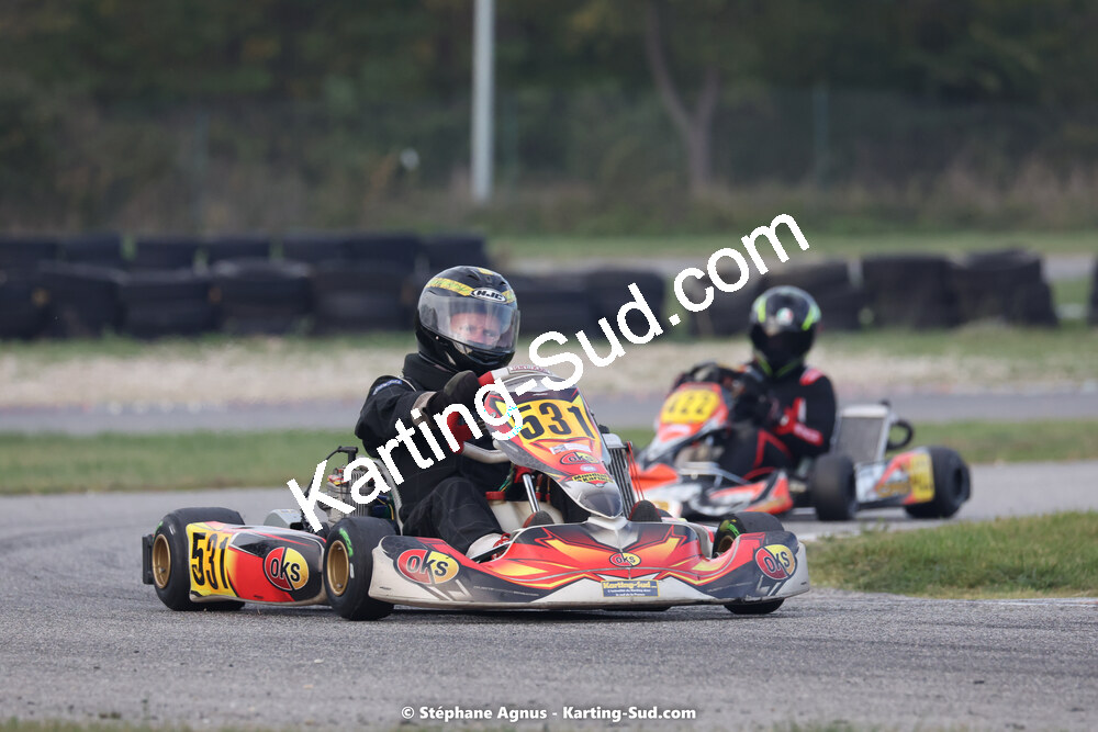 30/10/2022 : 3ème manche du Challenge Jean-Claude Sanchez à Aigues-Vives (photos Stéphane Agnus) 2022 — karting