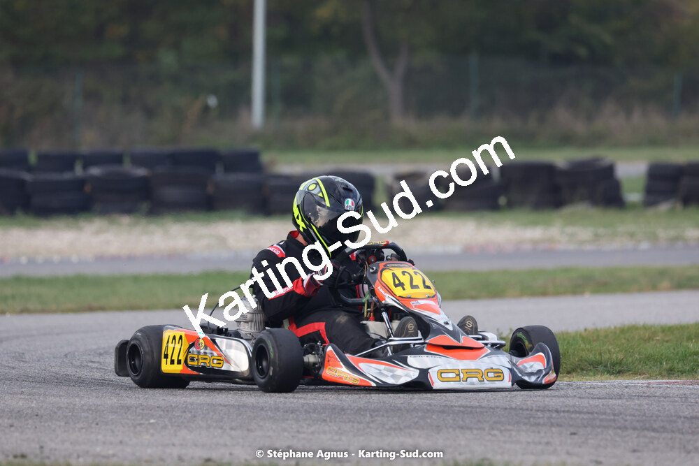 30/10/2022 : 3ème manche du Challenge Jean-Claude Sanchez à Aigues-Vives (photos Stéphane Agnus) 2022 — karting