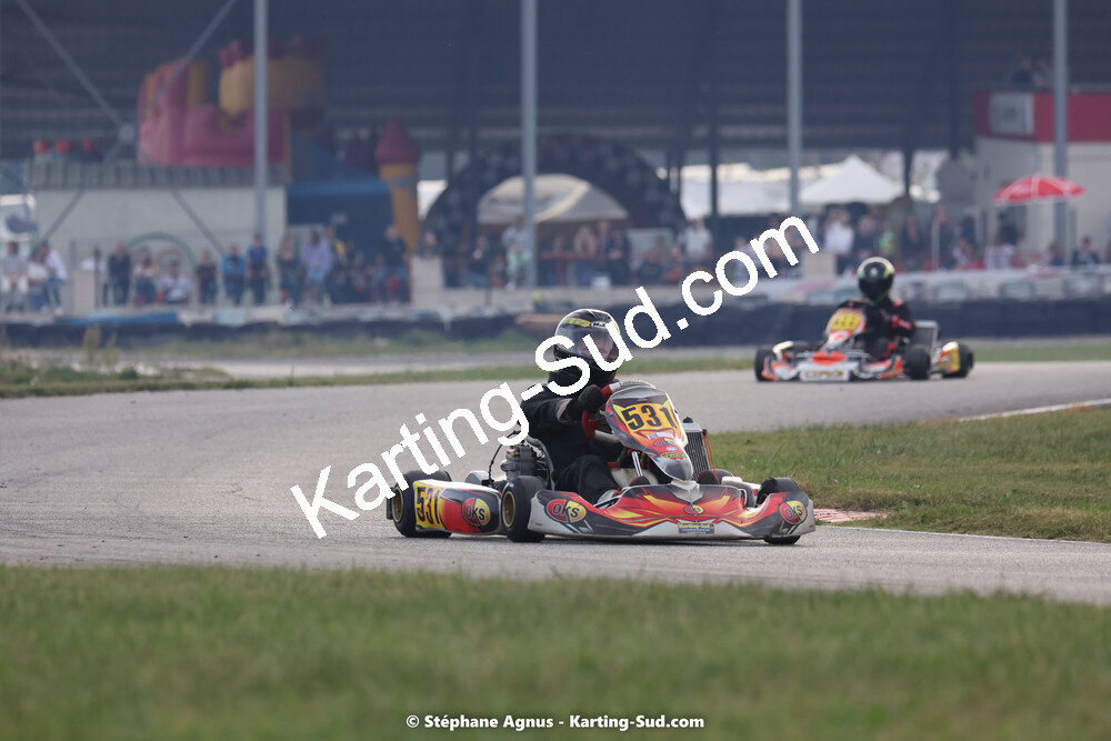 30/10/2022 : 3ème manche du Challenge Jean-Claude Sanchez à Aigues-Vives (photos Stéphane Agnus) 2022 — karting