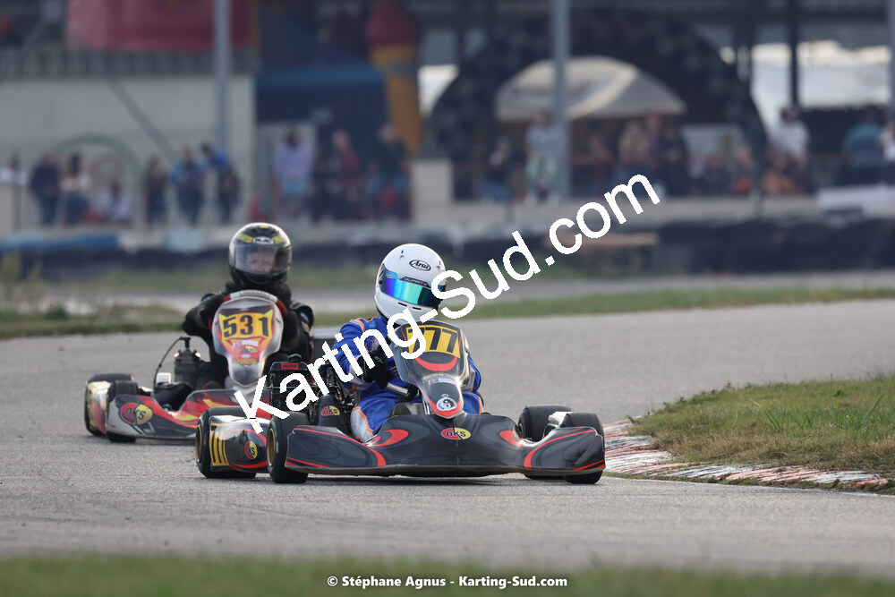 30/10/2022 : 3ème manche du Challenge Jean-Claude Sanchez à Aigues-Vives (photos Stéphane Agnus) 2022 — karting