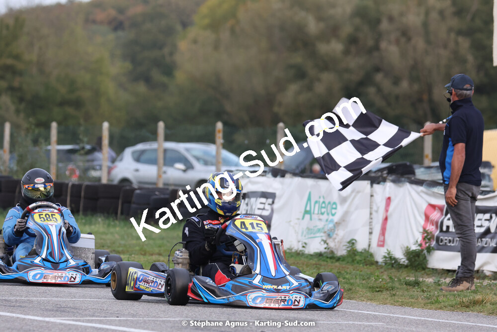 30/10/2022 : 3ème manche du Challenge Jean-Claude Sanchez à Aigues-Vives (photos Stéphane Agnus) 2022 — karting