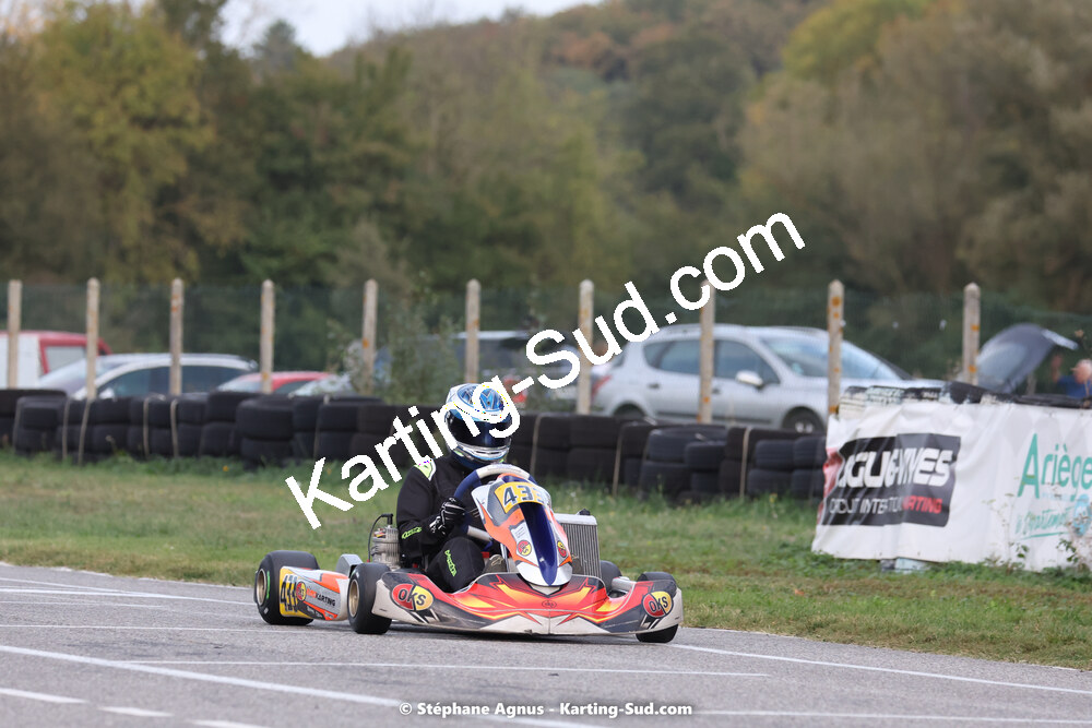 30/10/2022 : 3ème manche du Challenge Jean-Claude Sanchez à Aigues-Vives (photos Stéphane Agnus) 2022 — karting