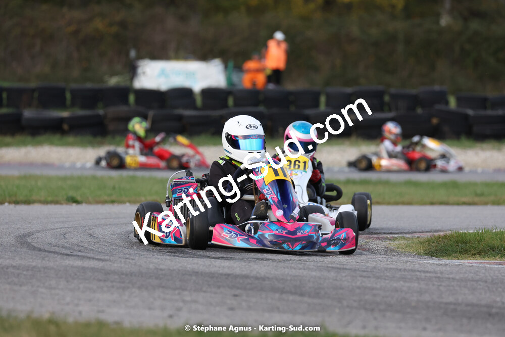 30/10/2022 : 3ème manche du Challenge Jean-Claude Sanchez à Aigues-Vives (photos Stéphane Agnus) 2022 — karting