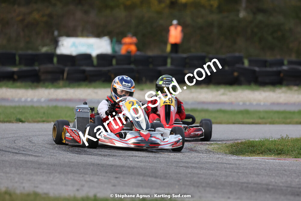 30/10/2022 : 3ème manche du Challenge Jean-Claude Sanchez à Aigues-Vives (photos Stéphane Agnus) 2022 — karting