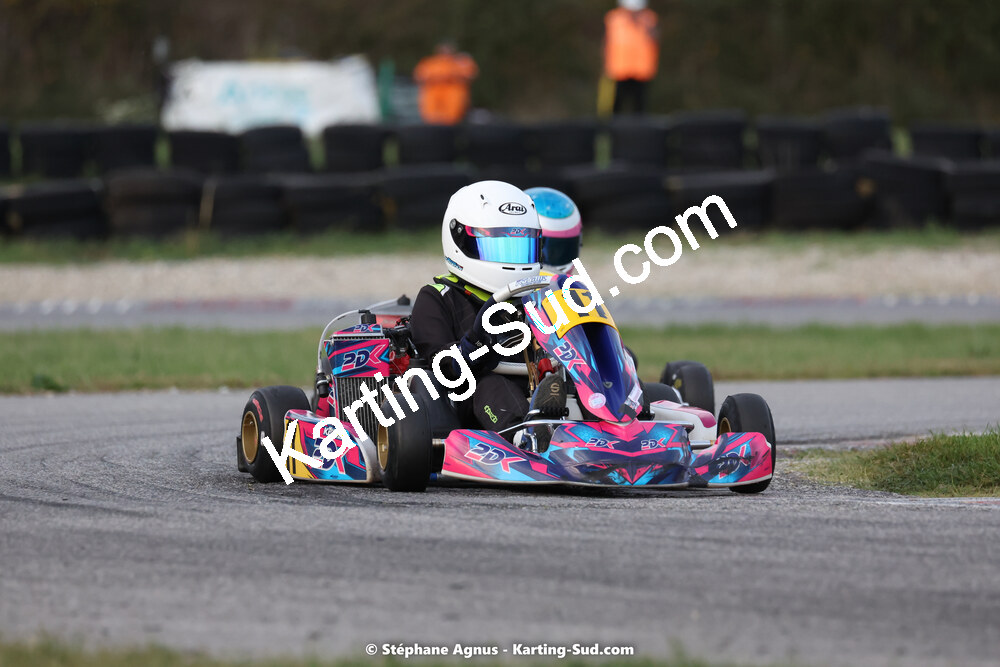 30/10/2022 : 3ème manche du Challenge Jean-Claude Sanchez à Aigues-Vives (photos Stéphane Agnus) 2022 — karting