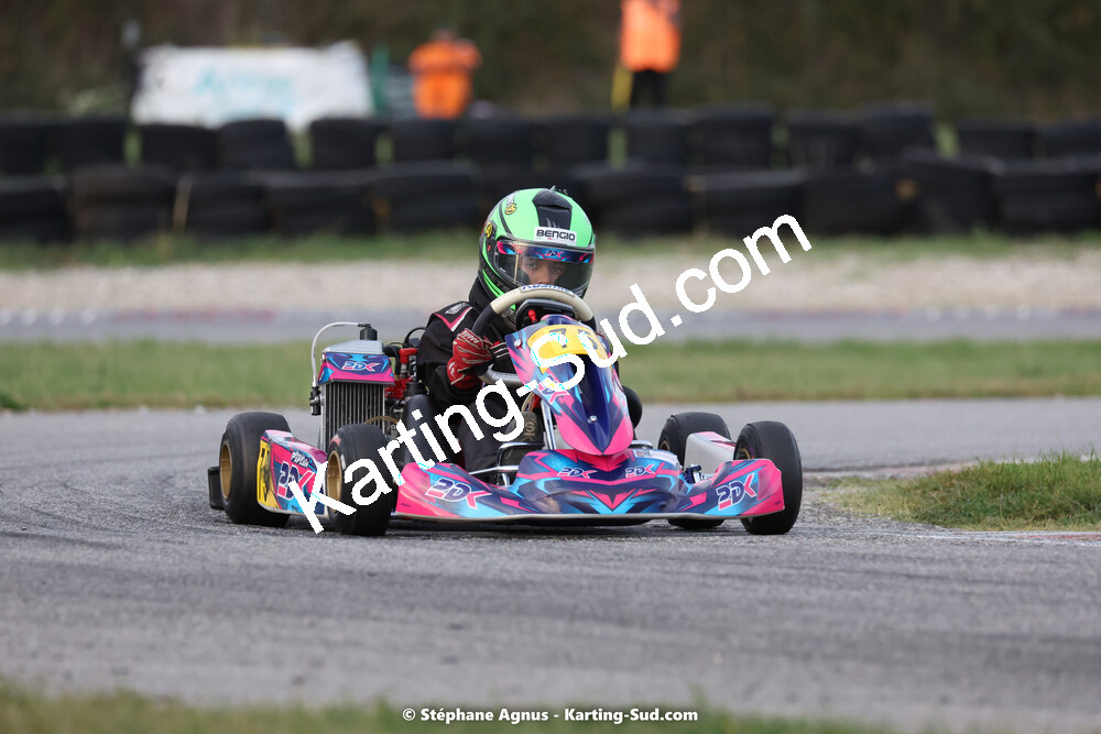 30/10/2022 : 3ème manche du Challenge Jean-Claude Sanchez à Aigues-Vives (photos Stéphane Agnus) 2022 — karting