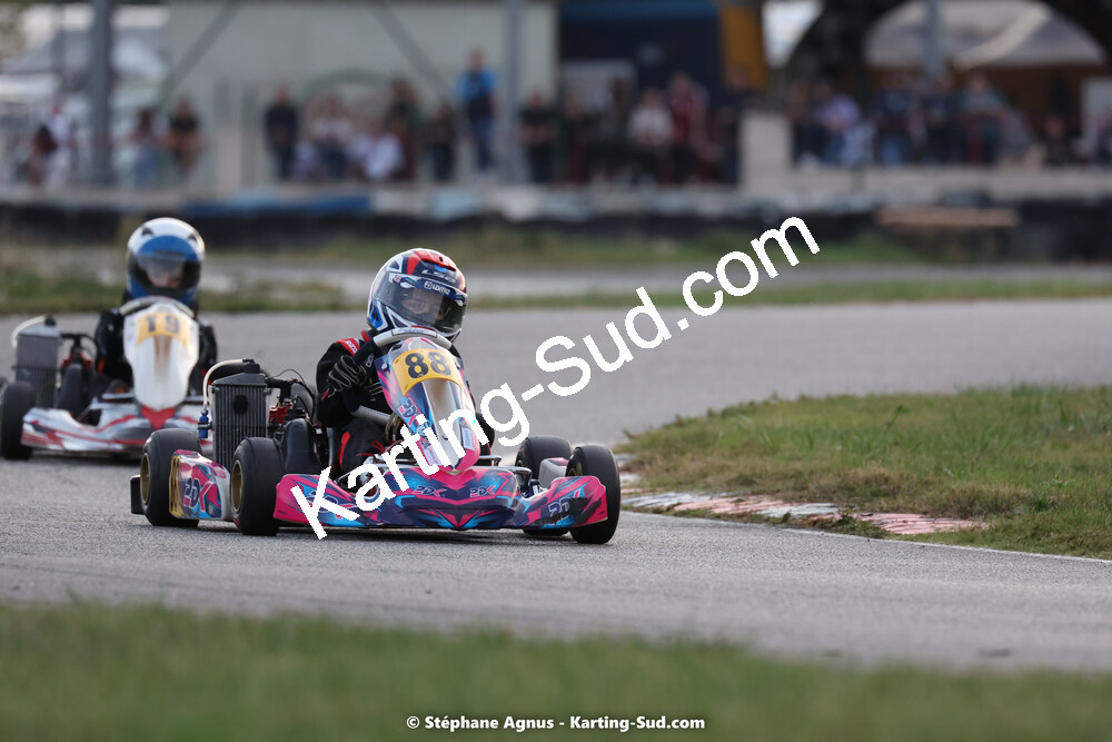 30/10/2022 : 3ème manche du Challenge Jean-Claude Sanchez à Aigues-Vives (photos Stéphane Agnus) 2022 — karting