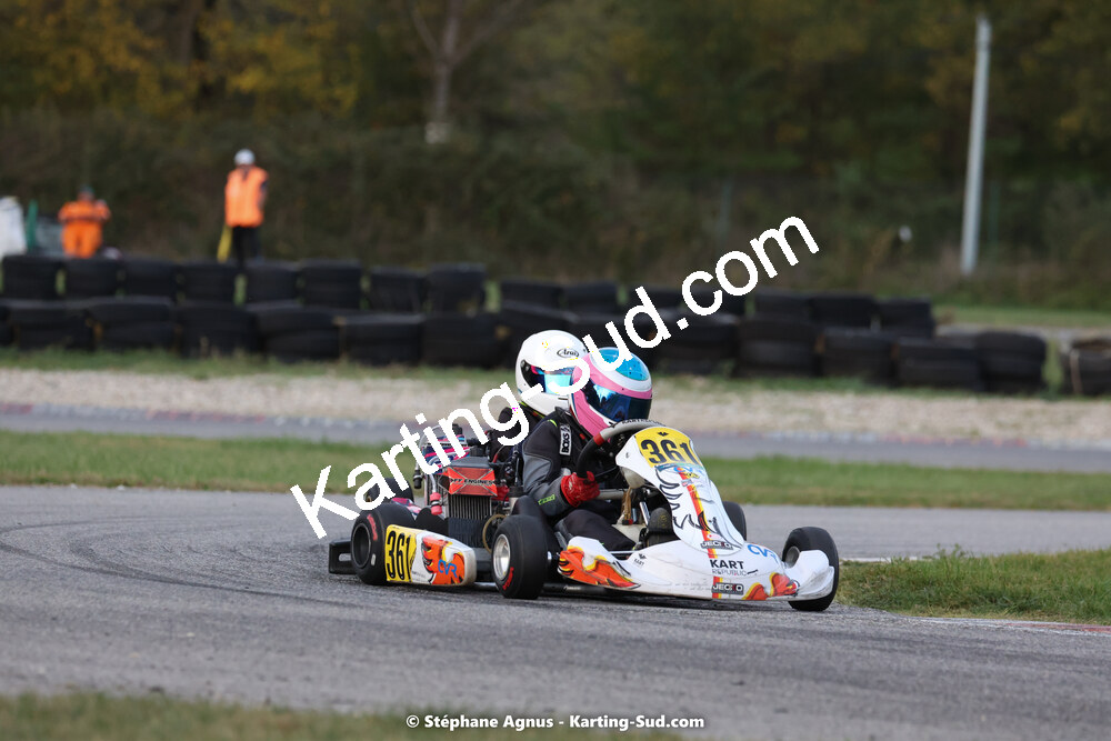 30/10/2022 : 3ème manche du Challenge Jean-Claude Sanchez à Aigues-Vives (photos Stéphane Agnus) 2022 — karting