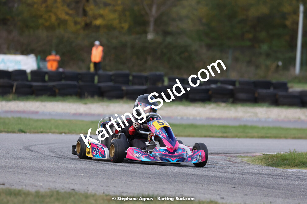 30/10/2022 : 3ème manche du Challenge Jean-Claude Sanchez à Aigues-Vives (photos Stéphane Agnus) 2022 — karting