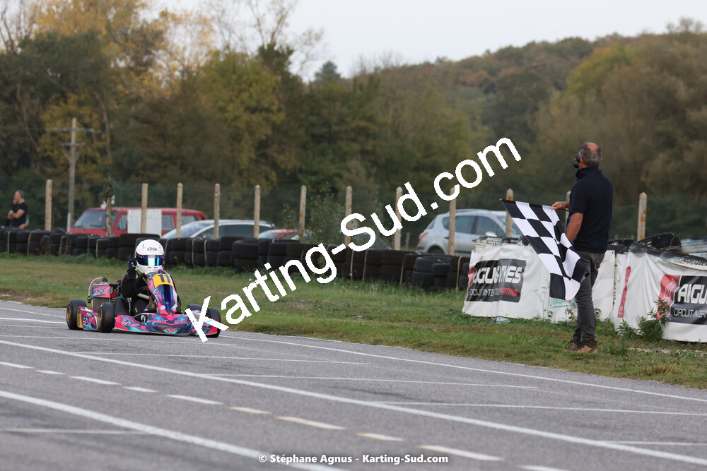 30/10/2022 : 3ème manche du Challenge Jean-Claude Sanchez à Aigues-Vives (photos Stéphane Agnus) 2022 — karting