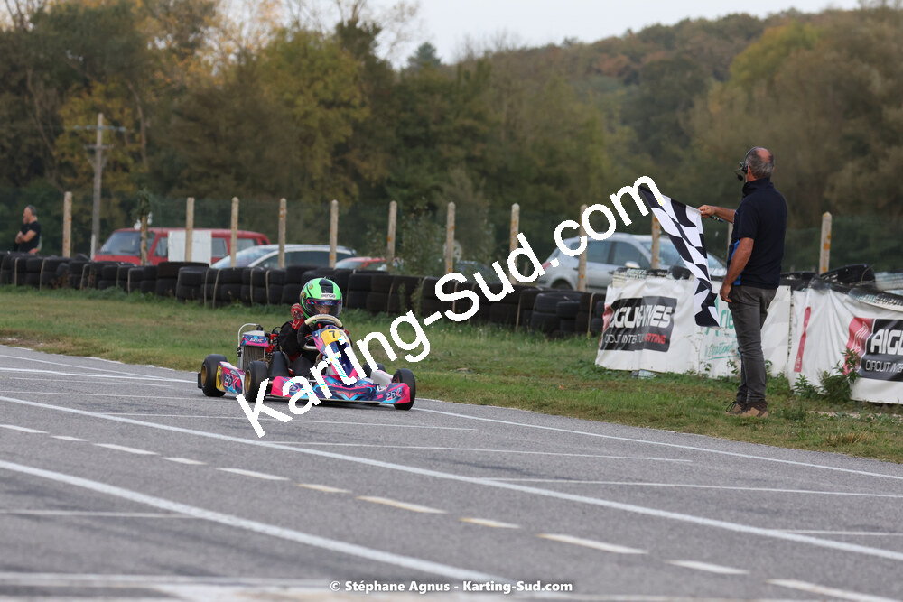 30/10/2022 : 3ème manche du Challenge Jean-Claude Sanchez à Aigues-Vives (photos Stéphane Agnus) 2022 — karting