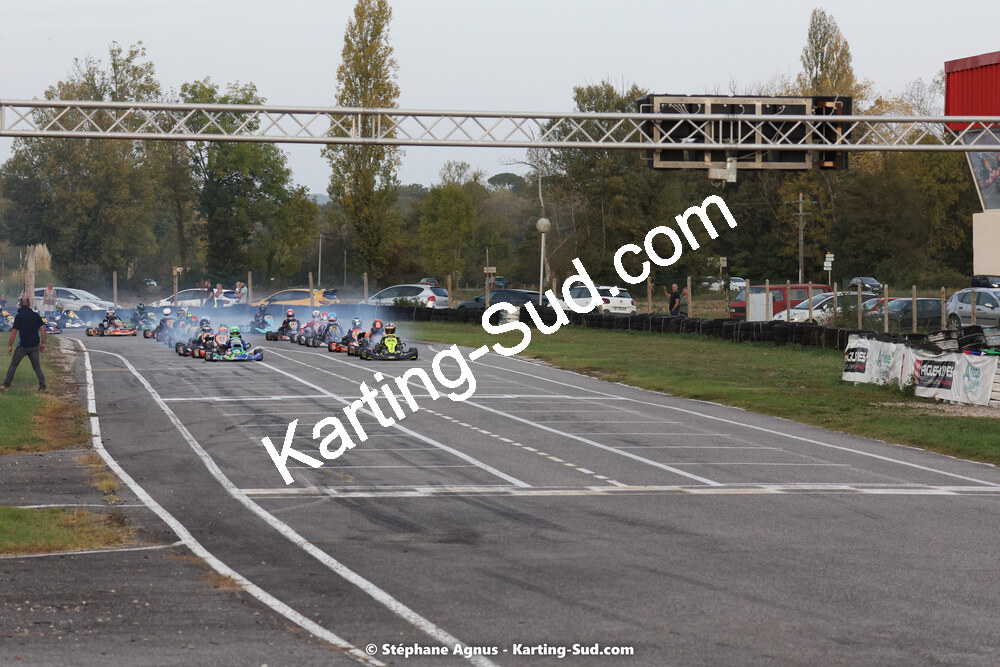 30/10/2022 : 3ème manche du Challenge Jean-Claude Sanchez à Aigues-Vives (photos Stéphane Agnus) 2022 — karting