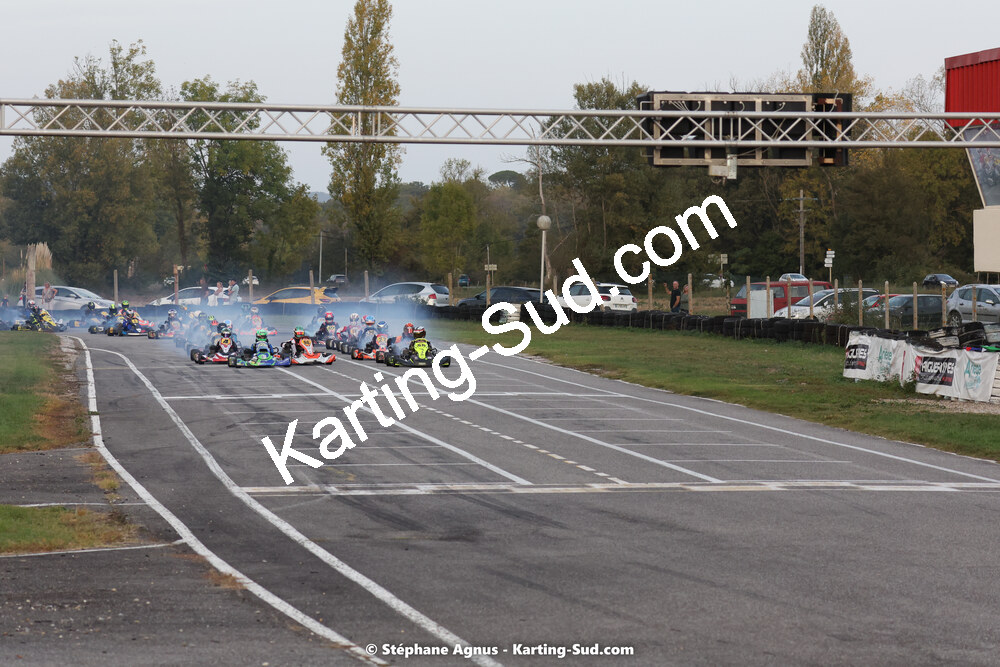 30/10/2022 : 3ème manche du Challenge Jean-Claude Sanchez à Aigues-Vives (photos Stéphane Agnus) 2022 — karting