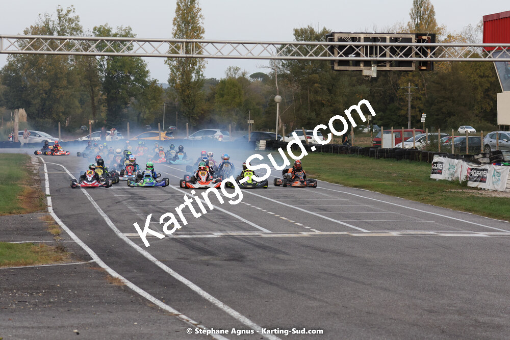 30/10/2022 : 3ème manche du Challenge Jean-Claude Sanchez à Aigues-Vives (photos Stéphane Agnus) 2022 — karting