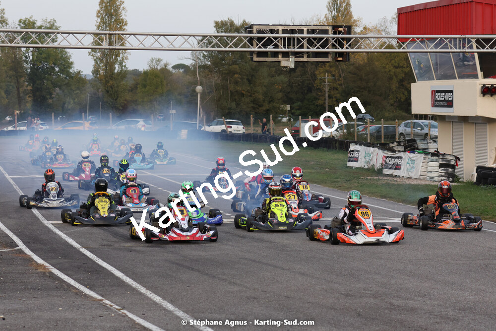 30/10/2022 : 3ème manche du Challenge Jean-Claude Sanchez à Aigues-Vives (photos Stéphane Agnus) 2022 — karting