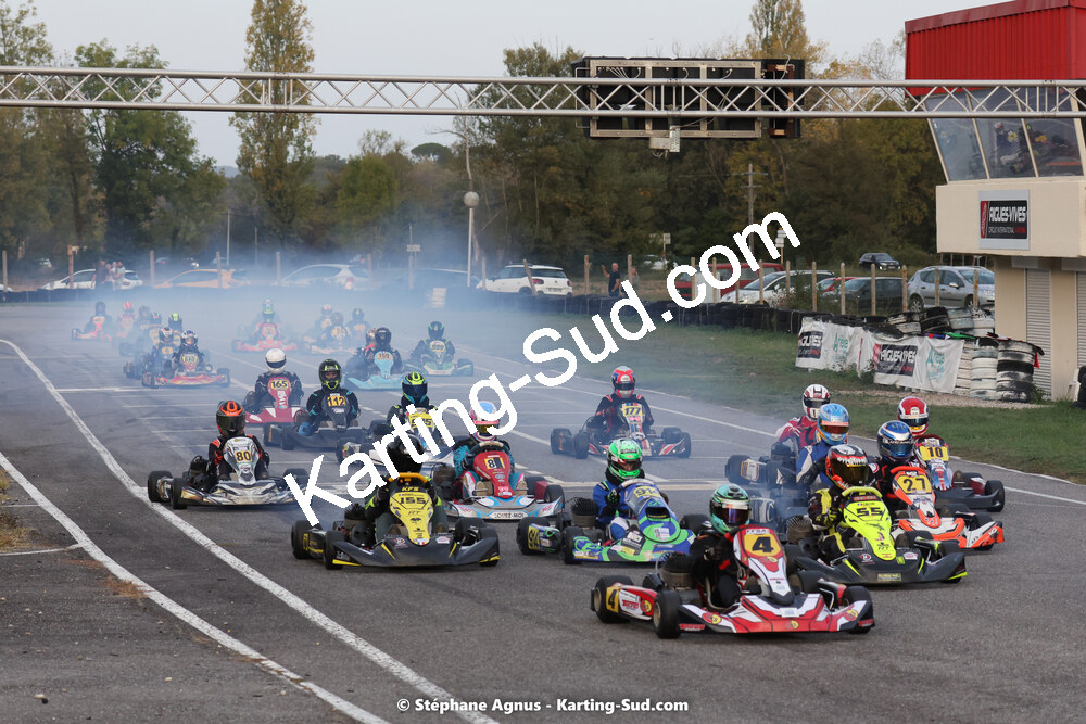 30/10/2022 : 3ème manche du Challenge Jean-Claude Sanchez à Aigues-Vives (photos Stéphane Agnus) 2022 — karting