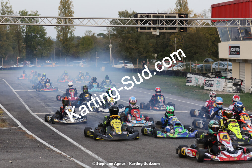30/10/2022 : 3ème manche du Challenge Jean-Claude Sanchez à Aigues-Vives (photos Stéphane Agnus) 2022 — karting
