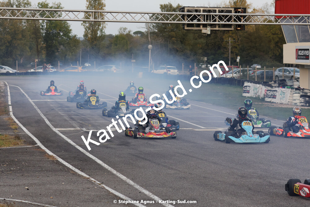 30/10/2022 : 3ème manche du Challenge Jean-Claude Sanchez à Aigues-Vives (photos Stéphane Agnus) 2022 — karting