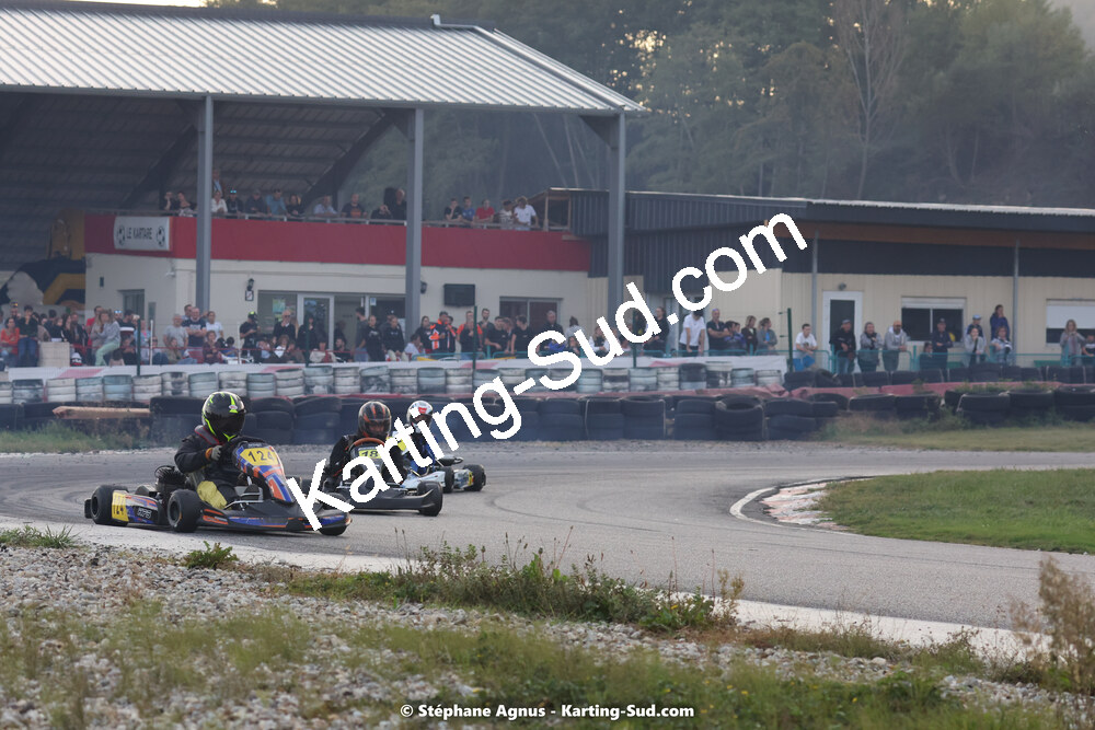 30/10/2022 : 3ème manche du Challenge Jean-Claude Sanchez à Aigues-Vives (photos Stéphane Agnus) 2022 — karting