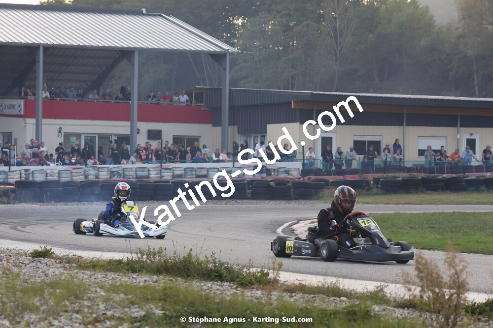 30/10/2022 : 3ème manche du Challenge Jean-Claude Sanchez à Aigues-Vives (photos Stéphane Agnus) 2022 — karting