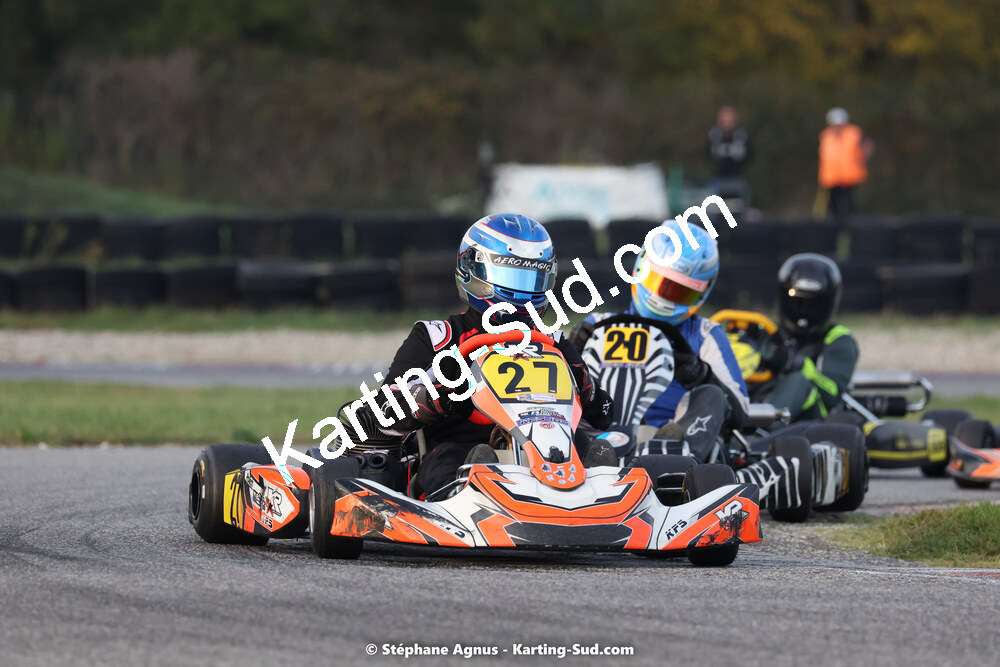 30/10/2022 : 3ème manche du Challenge Jean-Claude Sanchez à Aigues-Vives (photos Stéphane Agnus) 2022 — karting