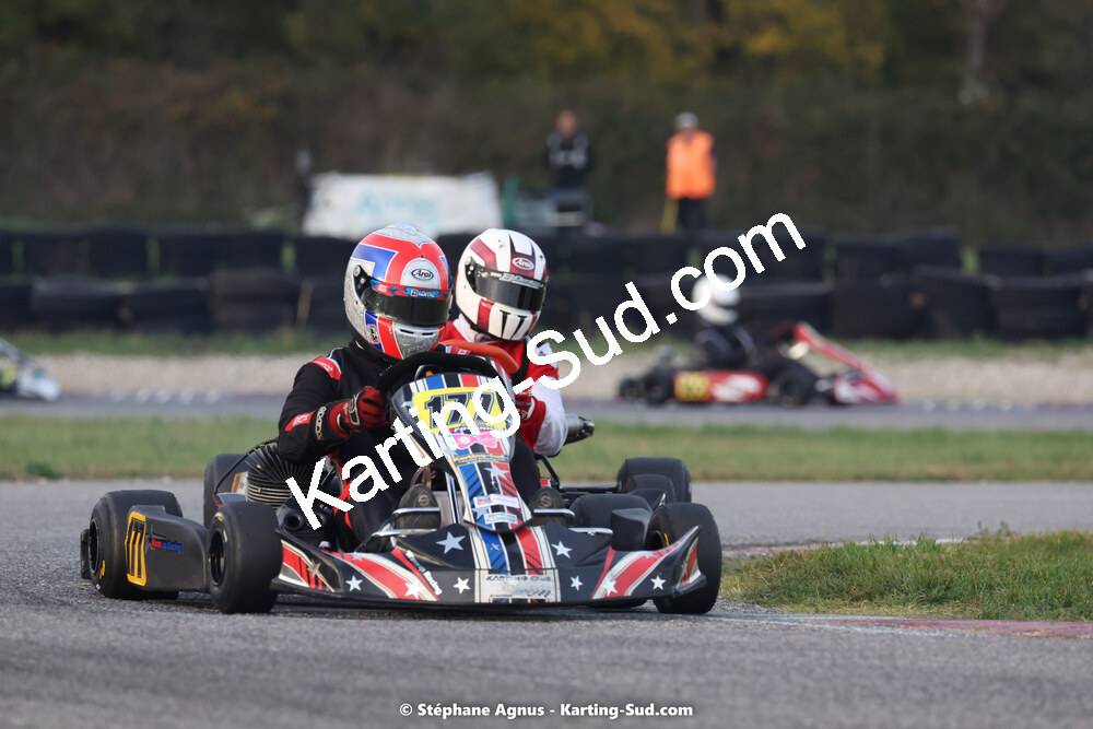 30/10/2022 : 3ème manche du Challenge Jean-Claude Sanchez à Aigues-Vives (photos Stéphane Agnus) 2022 — karting