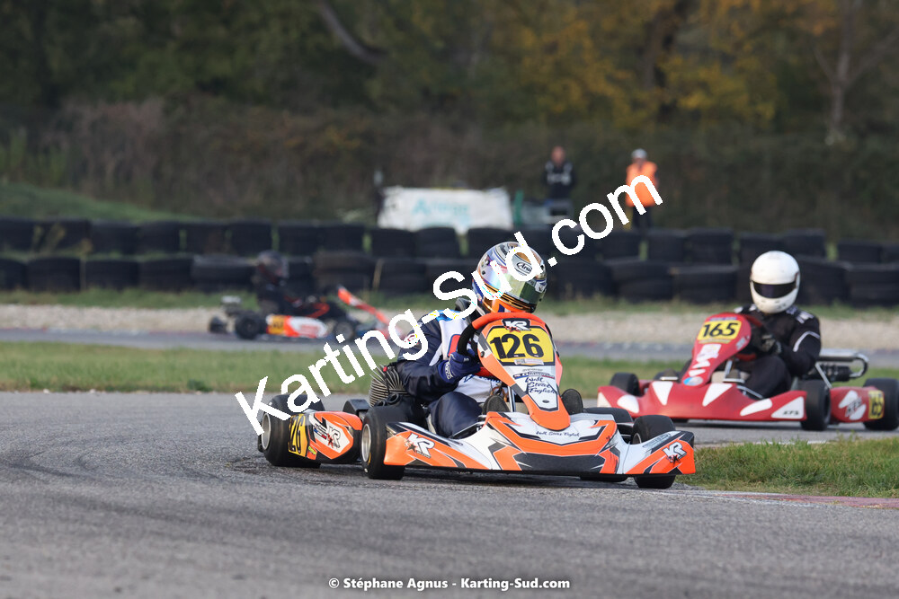 30/10/2022 : 3ème manche du Challenge Jean-Claude Sanchez à Aigues-Vives (photos Stéphane Agnus) 2022 — karting