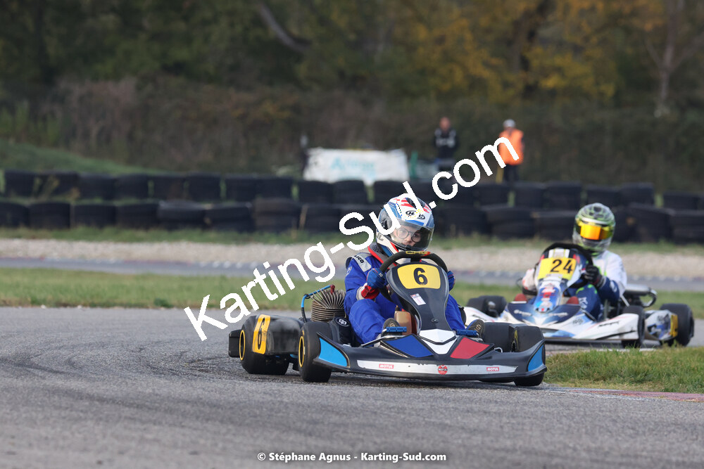 30/10/2022 : 3ème manche du Challenge Jean-Claude Sanchez à Aigues-Vives (photos Stéphane Agnus) 2022 — karting