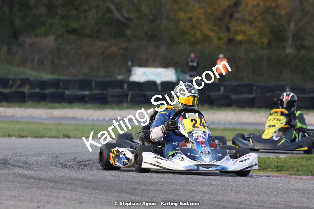 30/10/2022 : 3ème manche du Challenge Jean-Claude Sanchez à Aigues-Vives (photos Stéphane Agnus) 2022 — karting