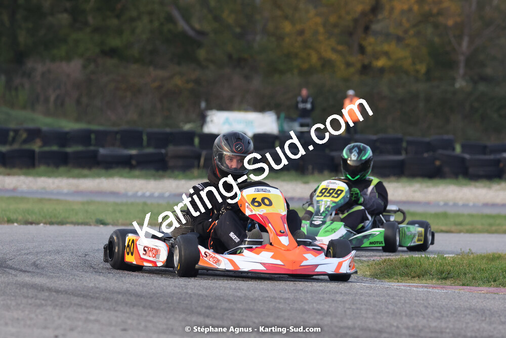 30/10/2022 : 3ème manche du Challenge Jean-Claude Sanchez à Aigues-Vives (photos Stéphane Agnus) 2022 — karting