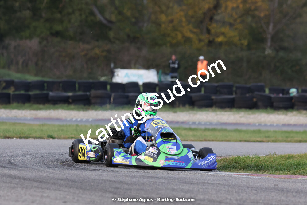 30/10/2022 : 3ème manche du Challenge Jean-Claude Sanchez à Aigues-Vives (photos Stéphane Agnus) 2022 — karting