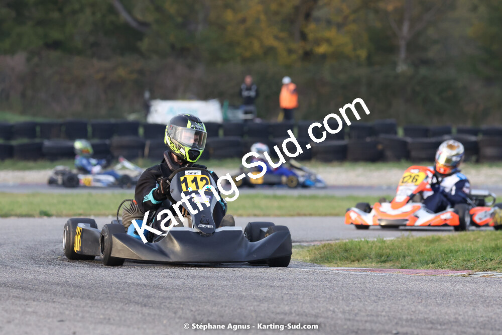 30/10/2022 : 3ème manche du Challenge Jean-Claude Sanchez à Aigues-Vives (photos Stéphane Agnus) 2022 — karting