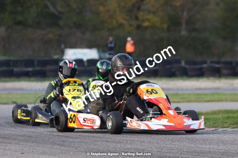 30/10/2022 : 3ème manche du Challenge Jean-Claude Sanchez à Aigues-Vives (photos Stéphane Agnus) 2022 — karting