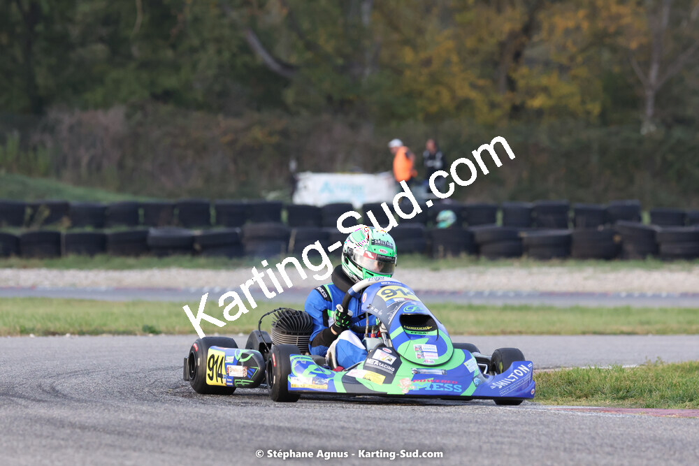 30/10/2022 : 3ème manche du Challenge Jean-Claude Sanchez à Aigues-Vives (photos Stéphane Agnus) 2022 — karting