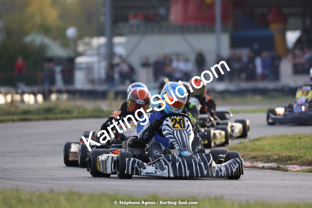 30/10/2022 : 3ème manche du Challenge Jean-Claude Sanchez à Aigues-Vives (photos Stéphane Agnus) 2022 — karting