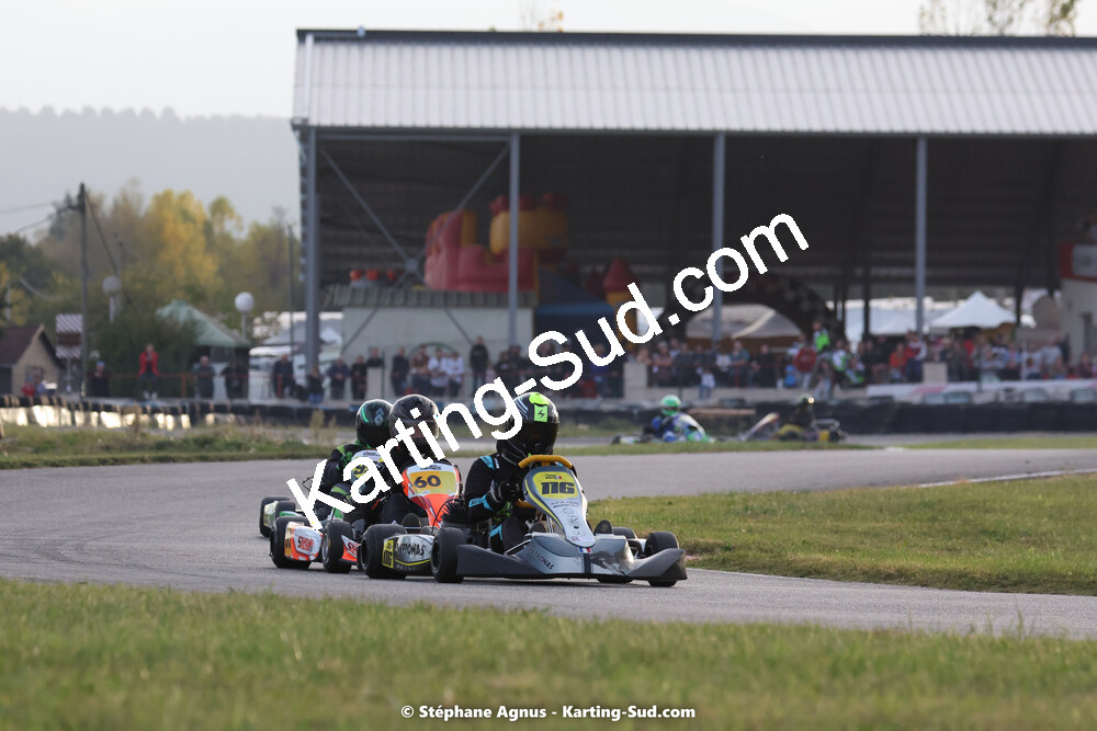 30/10/2022 : 3ème manche du Challenge Jean-Claude Sanchez à Aigues-Vives (photos Stéphane Agnus) 2022 — karting
