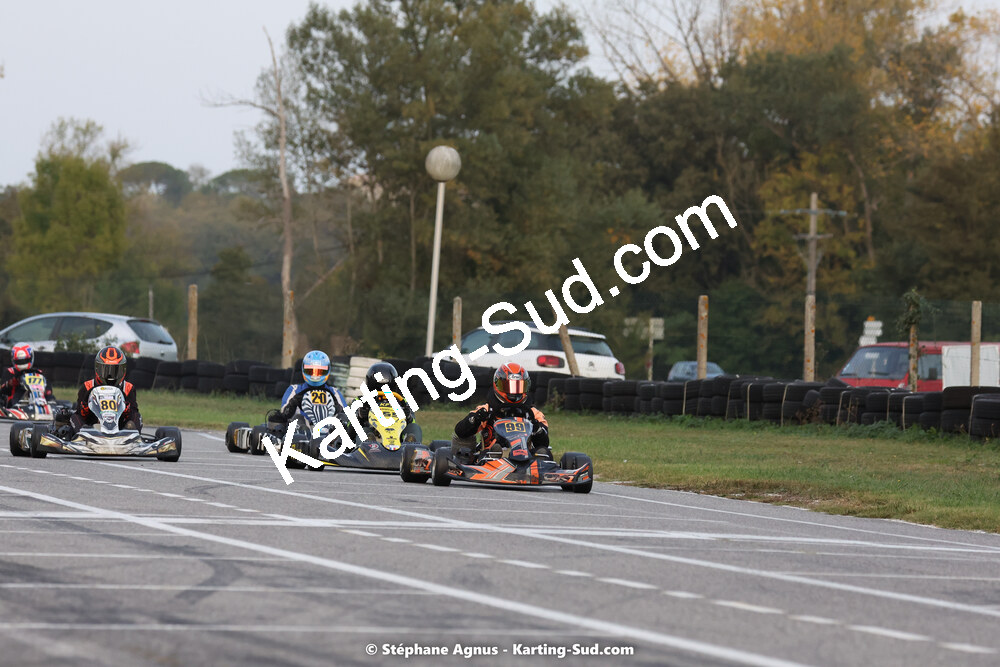 30/10/2022 : 3ème manche du Challenge Jean-Claude Sanchez à Aigues-Vives (photos Stéphane Agnus) 2022 — karting