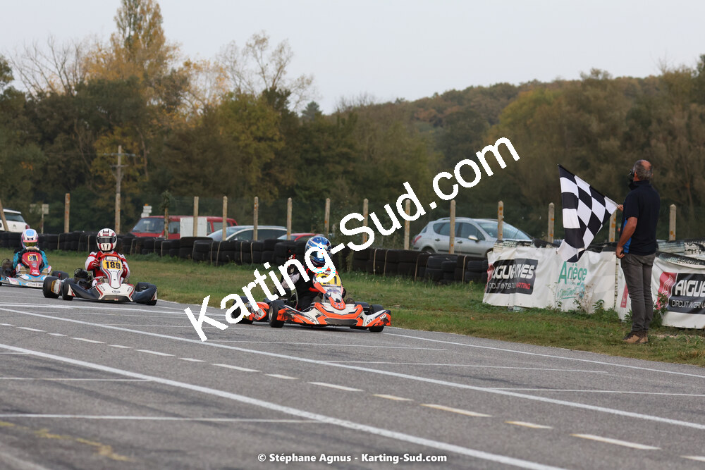 30/10/2022 : 3ème manche du Challenge Jean-Claude Sanchez à Aigues-Vives (photos Stéphane Agnus) 2022 — karting