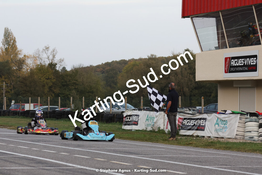 30/10/2022 : 3ème manche du Challenge Jean-Claude Sanchez à Aigues-Vives (photos Stéphane Agnus) 2022 — karting
