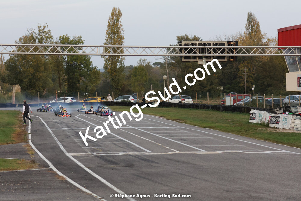 30/10/2022 : 3ème manche du Challenge Jean-Claude Sanchez à Aigues-Vives (photos Stéphane Agnus) 2022 — karting