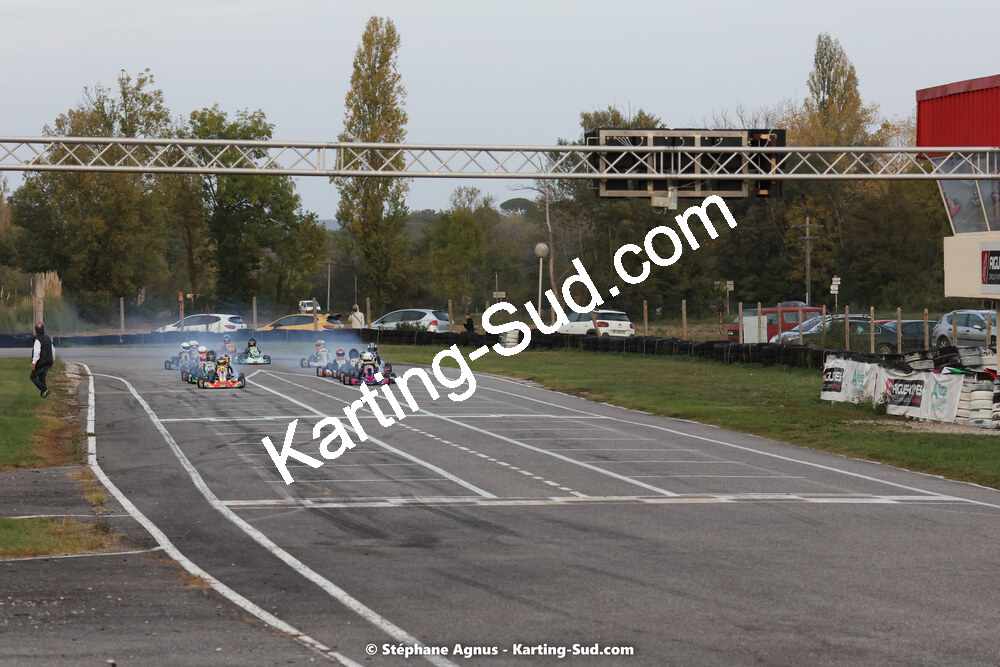30/10/2022 : 3ème manche du Challenge Jean-Claude Sanchez à Aigues-Vives (photos Stéphane Agnus) 2022 — karting