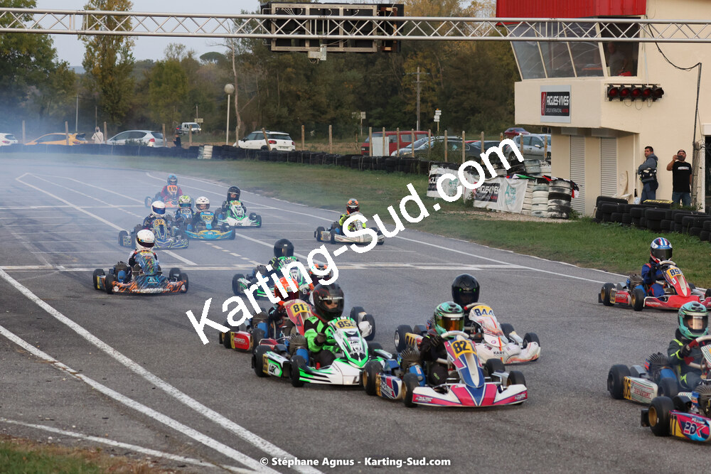 30/10/2022 : 3ème manche du Challenge Jean-Claude Sanchez à Aigues-Vives (photos Stéphane Agnus) 2022 — karting