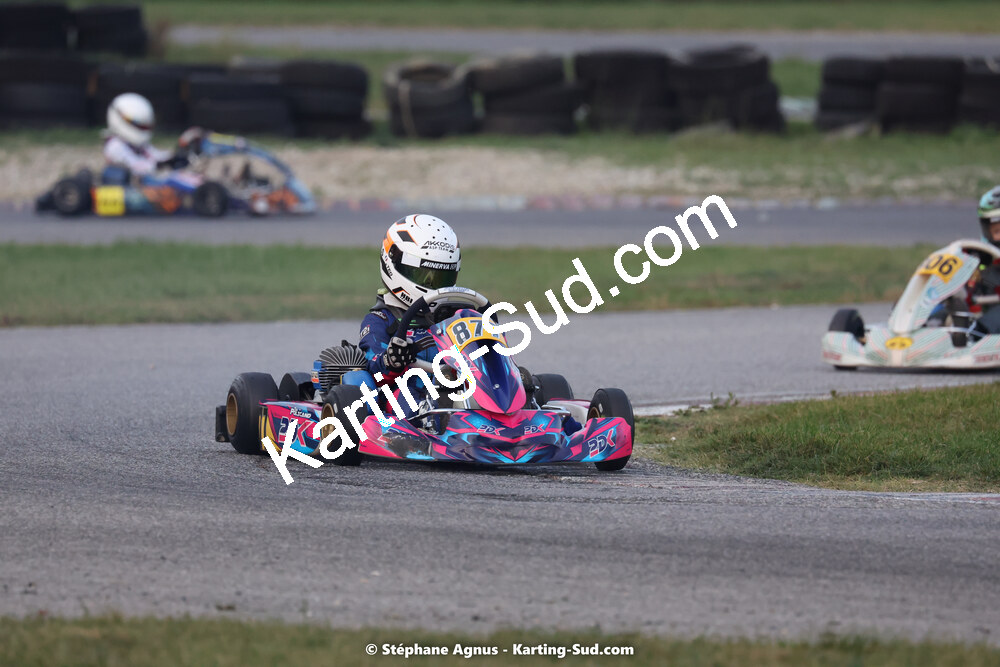 30/10/2022 : 3ème manche du Challenge Jean-Claude Sanchez à Aigues-Vives (photos Stéphane Agnus) 2022 — karting