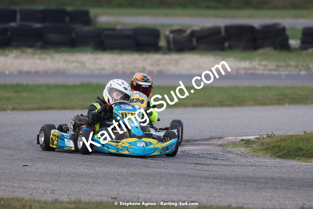 30/10/2022 : 3ème manche du Challenge Jean-Claude Sanchez à Aigues-Vives (photos Stéphane Agnus) 2022 — karting