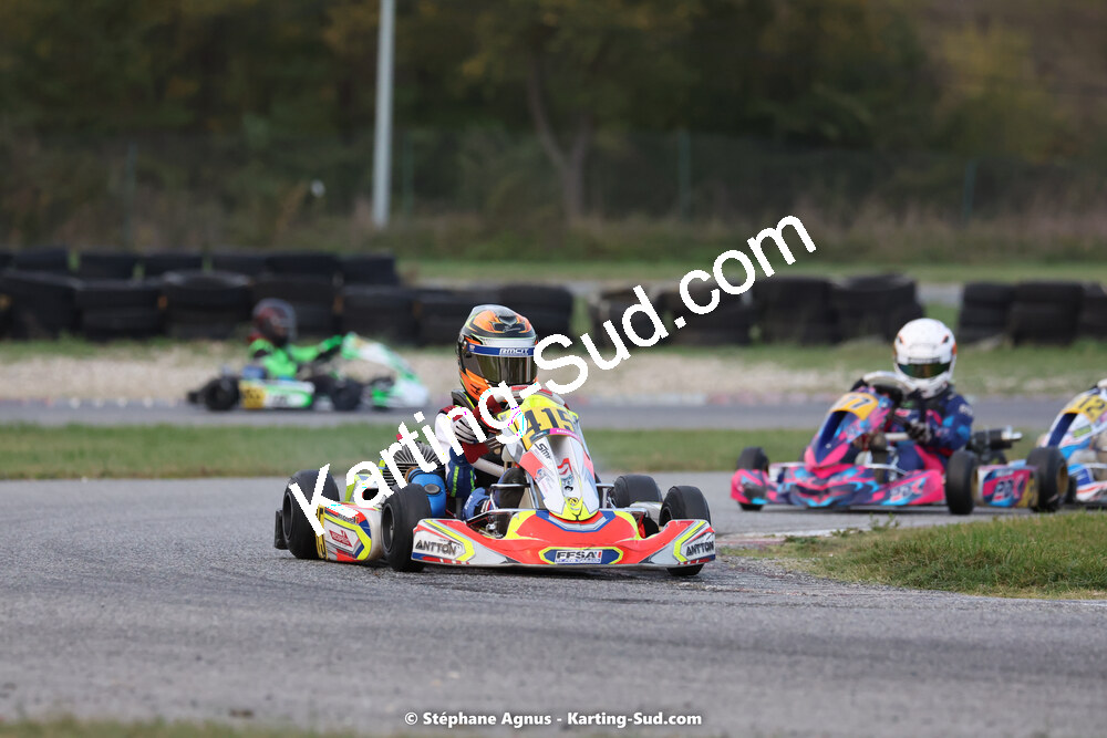 30/10/2022 : 3ème manche du Challenge Jean-Claude Sanchez à Aigues-Vives (photos Stéphane Agnus) 2022 — karting