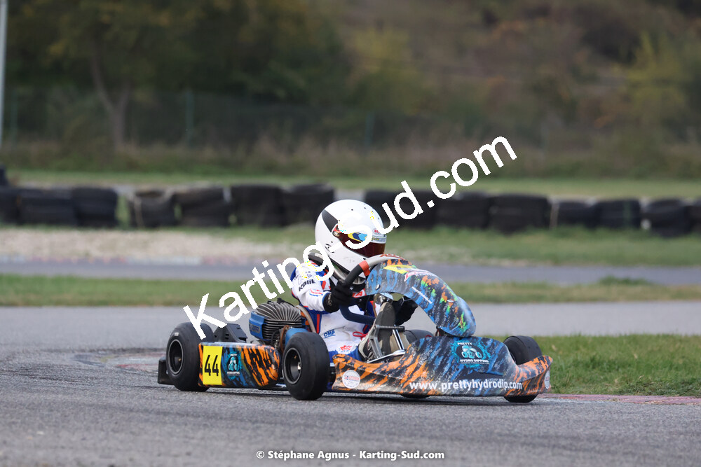 30/10/2022 : 3ème manche du Challenge Jean-Claude Sanchez à Aigues-Vives (photos Stéphane Agnus) 2022 — karting