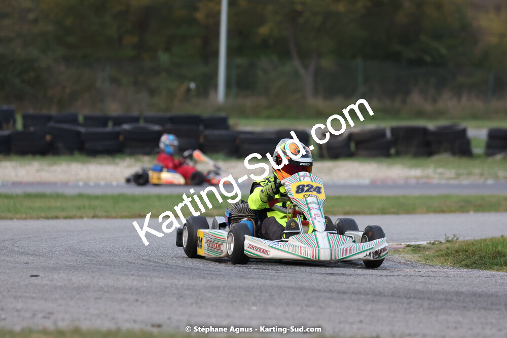 30/10/2022 : 3ème manche du Challenge Jean-Claude Sanchez à Aigues-Vives (photos Stéphane Agnus) 2022 — karting