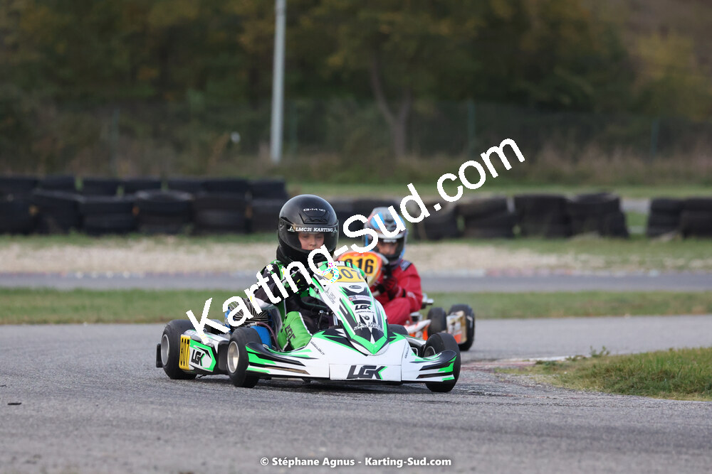 30/10/2022 : 3ème manche du Challenge Jean-Claude Sanchez à Aigues-Vives (photos Stéphane Agnus) 2022 — karting